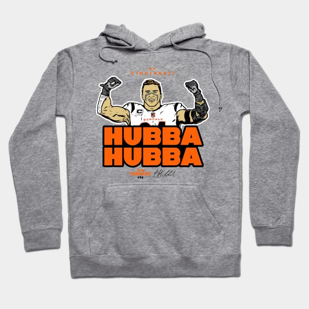 Hubba Hubba, Sam Hubbard - B Hoodie by SnellBeast